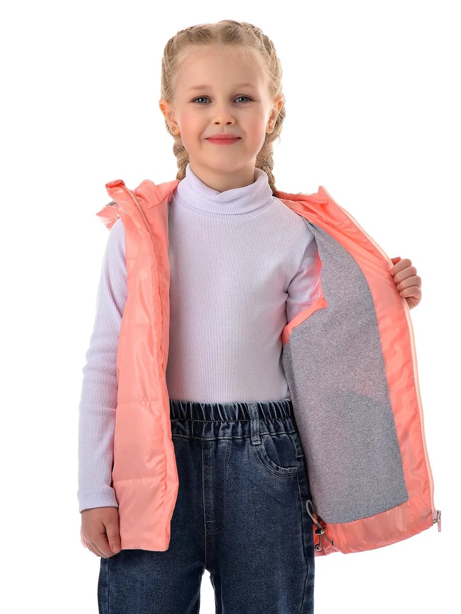 Жилет Rusland 925/персиковый - фото 5