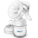 Ручной молокоотсос с бутылочкой Philips Avent Natural SCF330/20