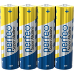 Батарейки Perfeo Super Alkaline щелочные АА 4 штуки