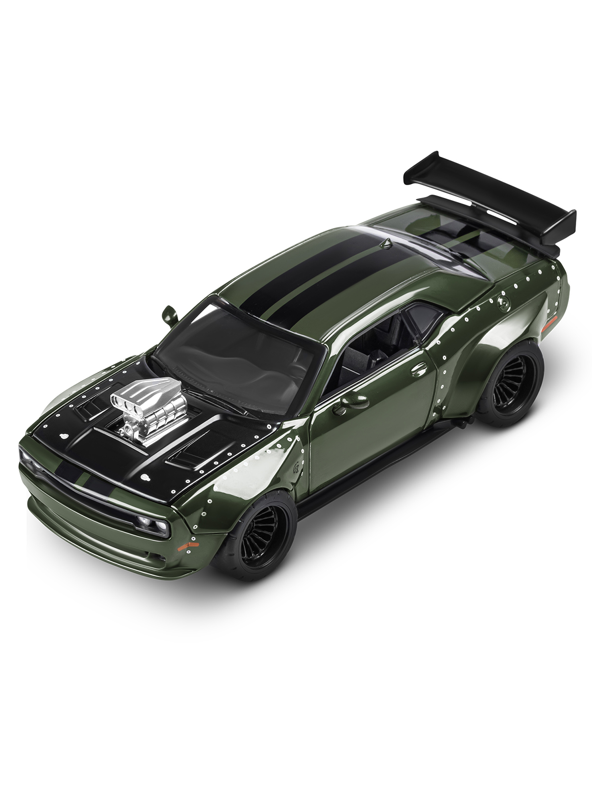Автомобиль АВТОпанорама Dodge Challenger SRT Jailbreak 1:36 JB1251728 - фото 38
