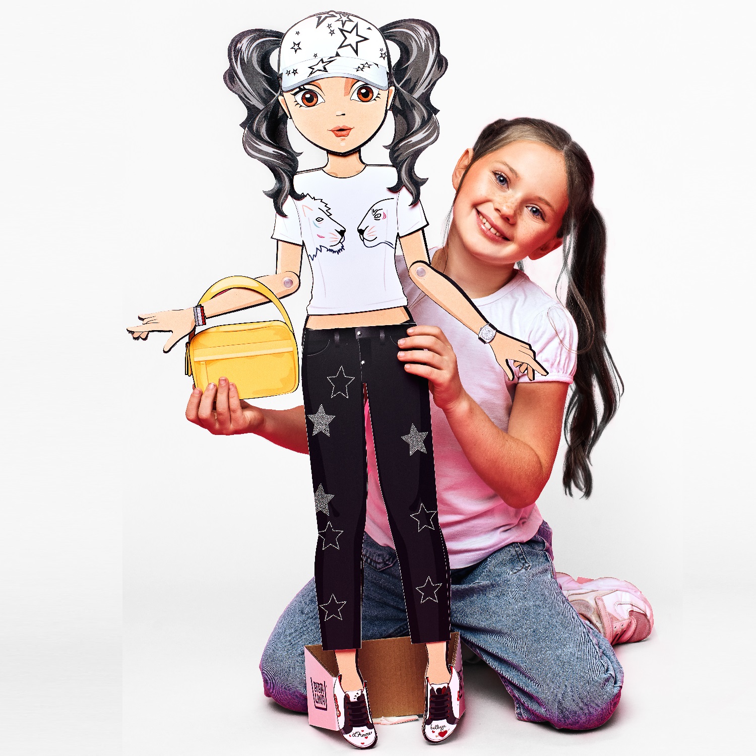 Кукла большая (ростовая) BIBALINA Trendy doll Хлоя ИНП-102 - фото 1