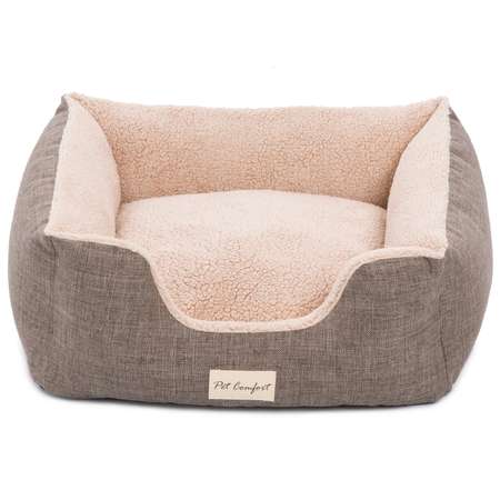 Лежанка для животных Pet Comfort Echo Varro 09 для мелких пород S Коричневая