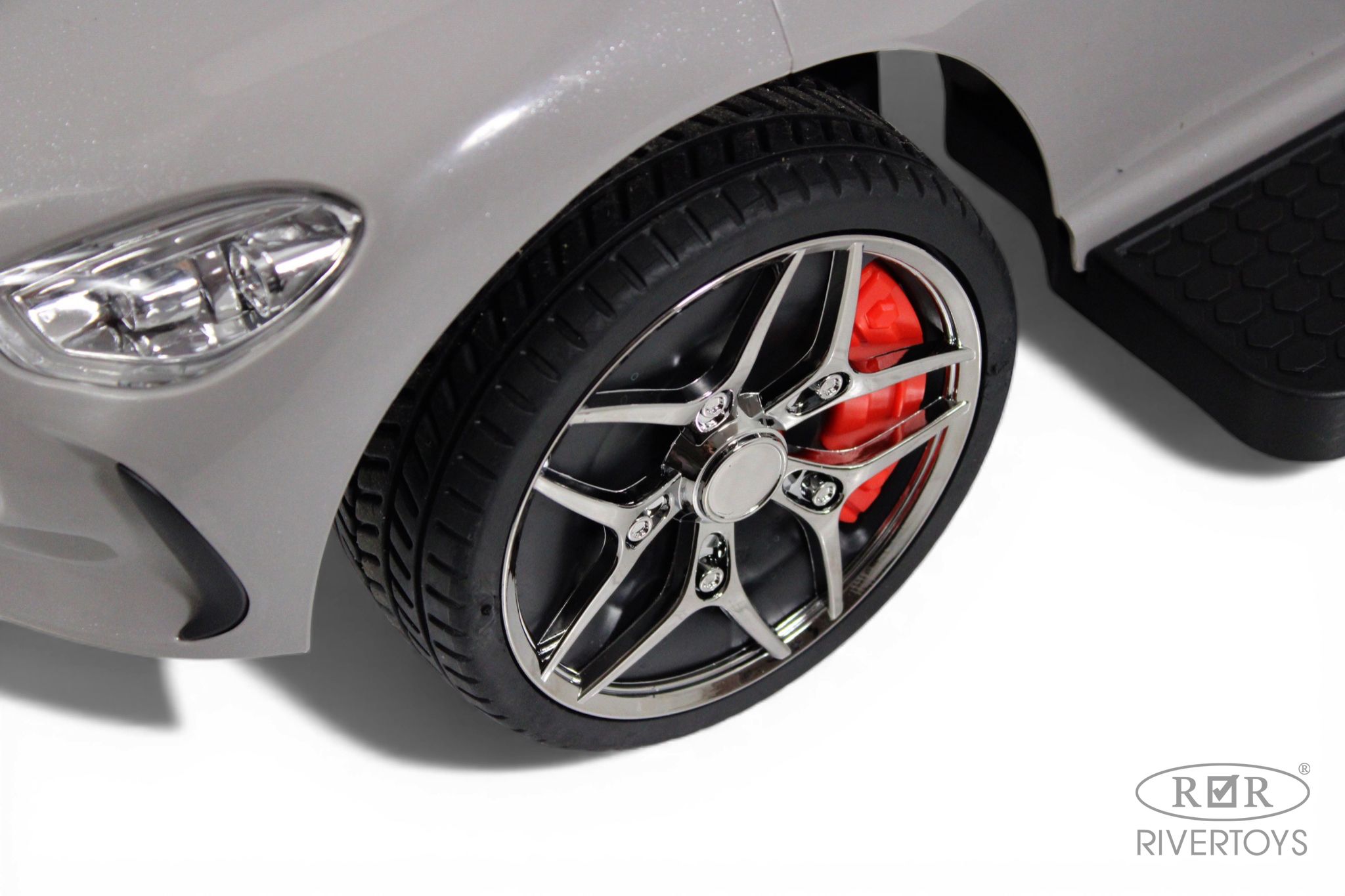 Каталка RIVERTOYS Z005ZZ-MP-GREY серый - фото 7