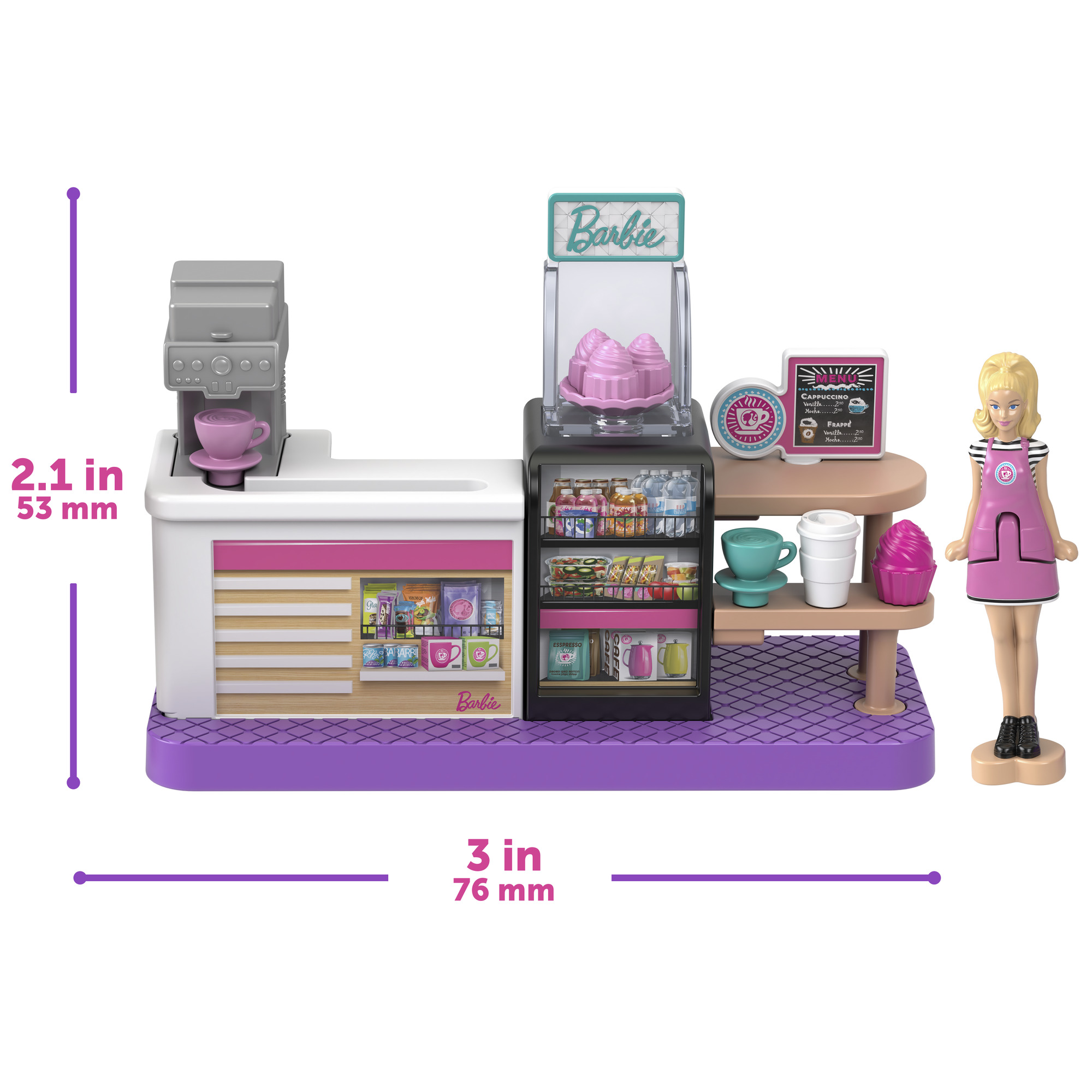 Кукла мини Barbie Mini Barbieland JCR29 - фото 3