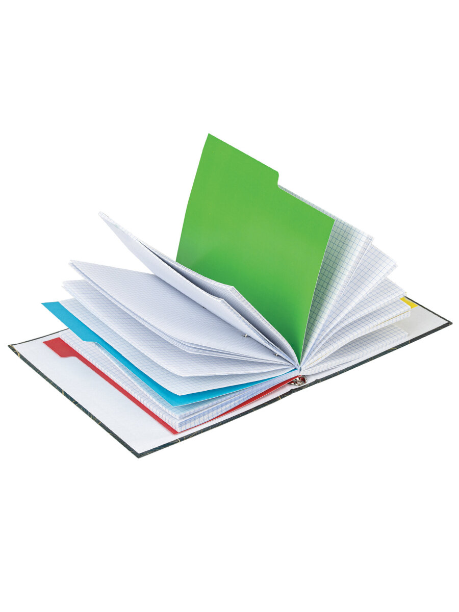 Тетрадь со сменным блоком Brauberg клетка 240 лист. - фото 6