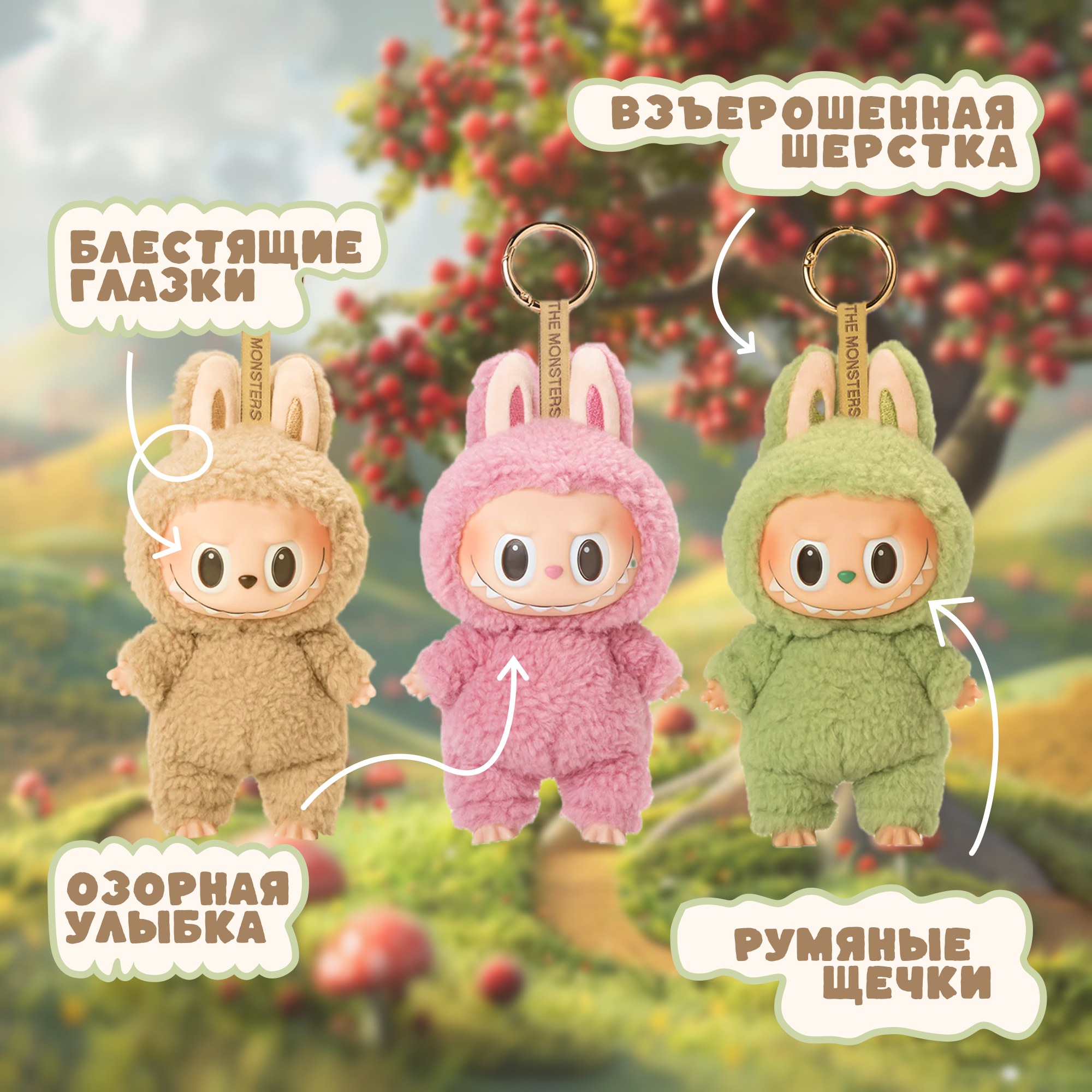 Фигурка Labubu S1 в непрозрачной упаковке - фото 4