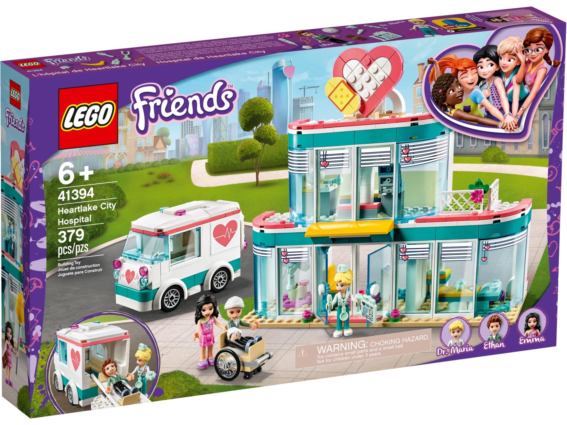 Изображение товара Конструктор LEGO Friends Больница Хартлейк City 41394 444 деталей