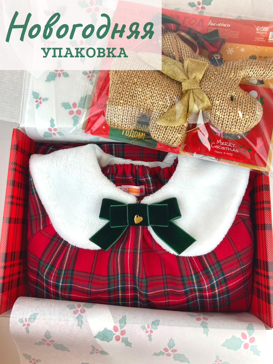 Платье Little Dress Story MICH11CHRSTMRD - фото 11