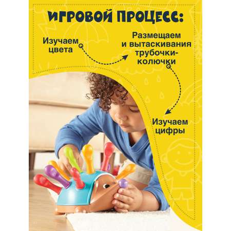 Игрушка NR-Toys сортер Ёжик Спайк