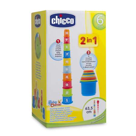 Игрушка Chicco пирамидка Башня