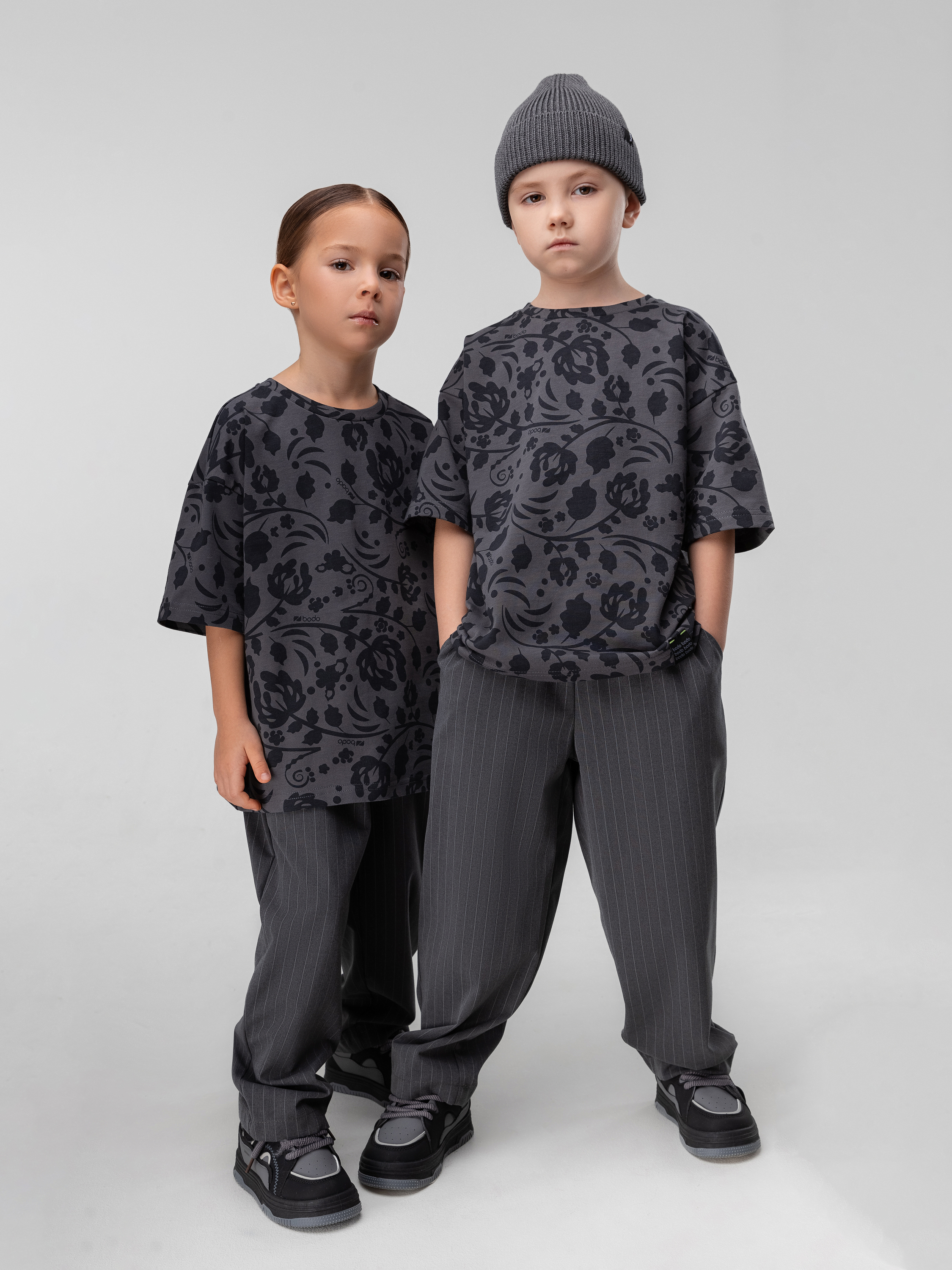 Футболка Bodo 4-465MU_серый - фото 2