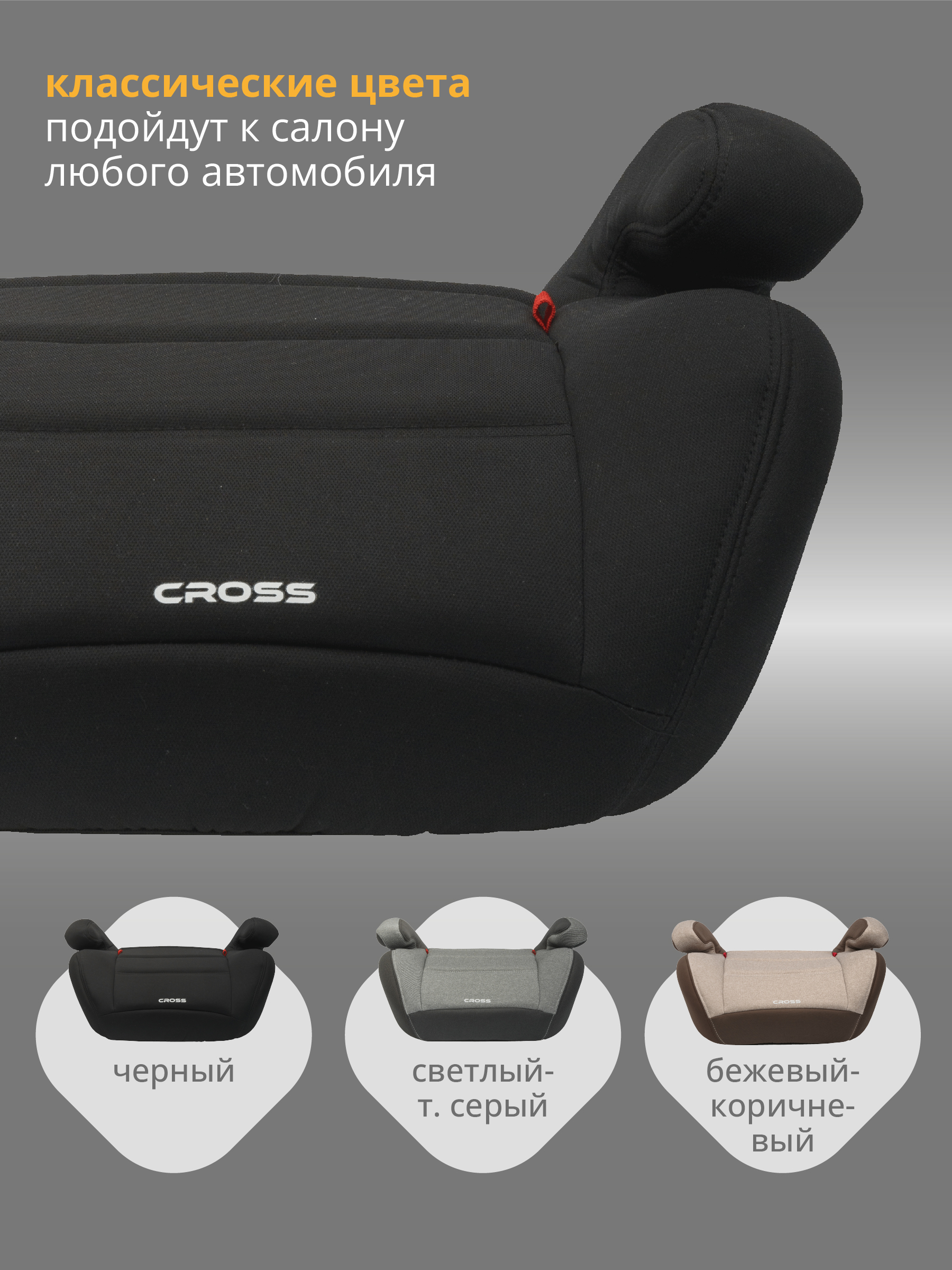 Автокресло AIBAO CROSS 3 (22-36 кг) - фото 7