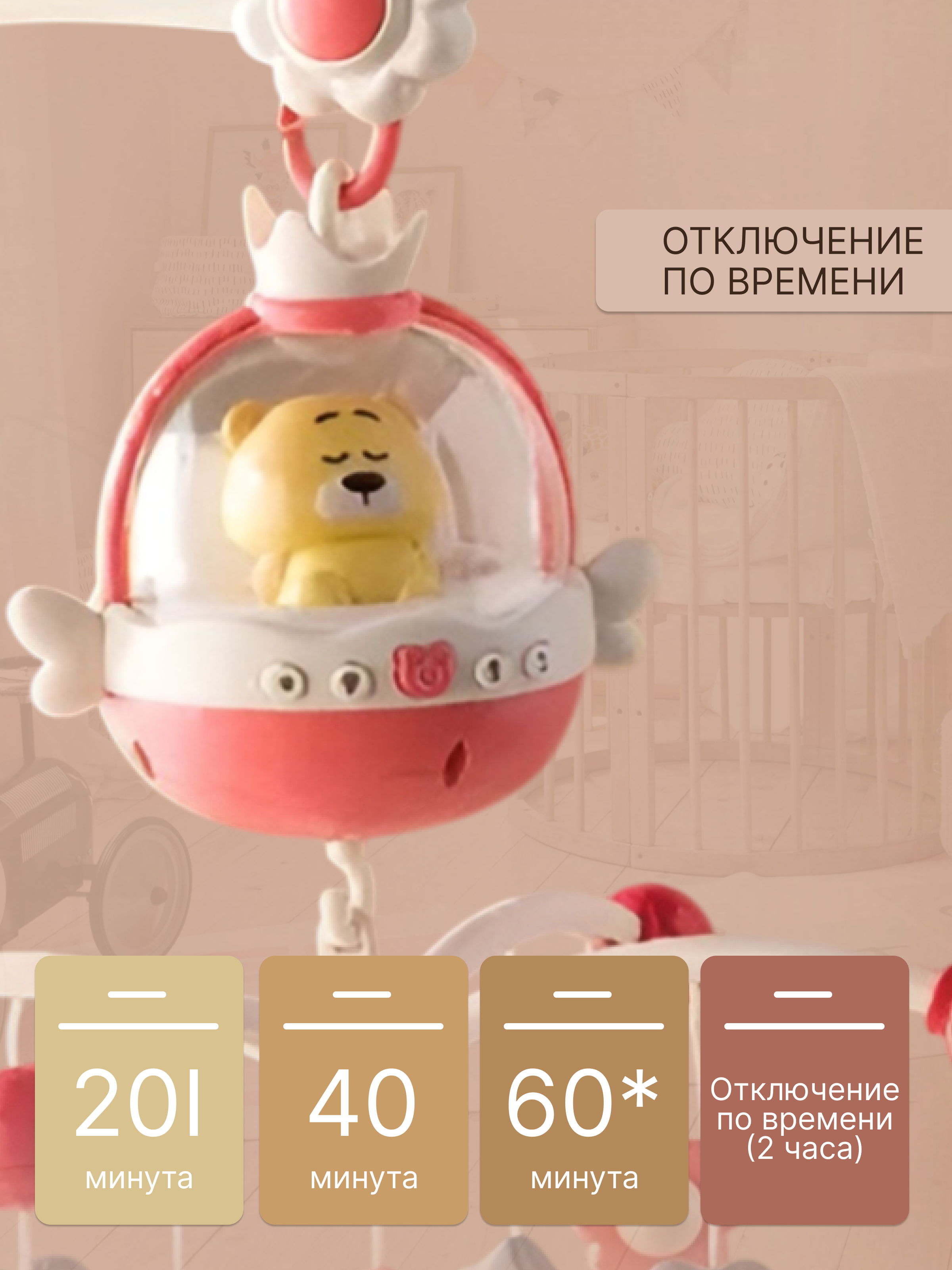 Мобиль MyMoon с проектором - фото 3