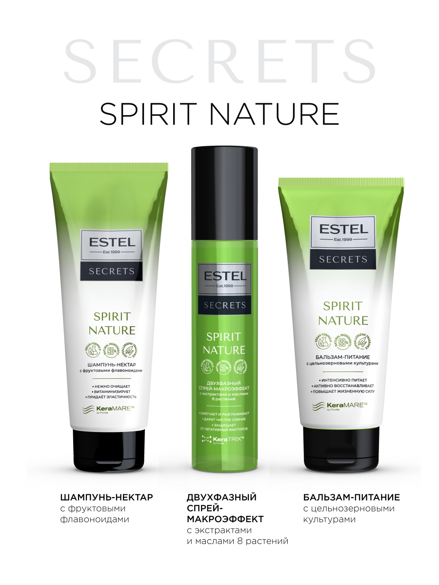 Спрей ESTEL Secrets разглаживающий 200 мл 1 шт. - фото 2