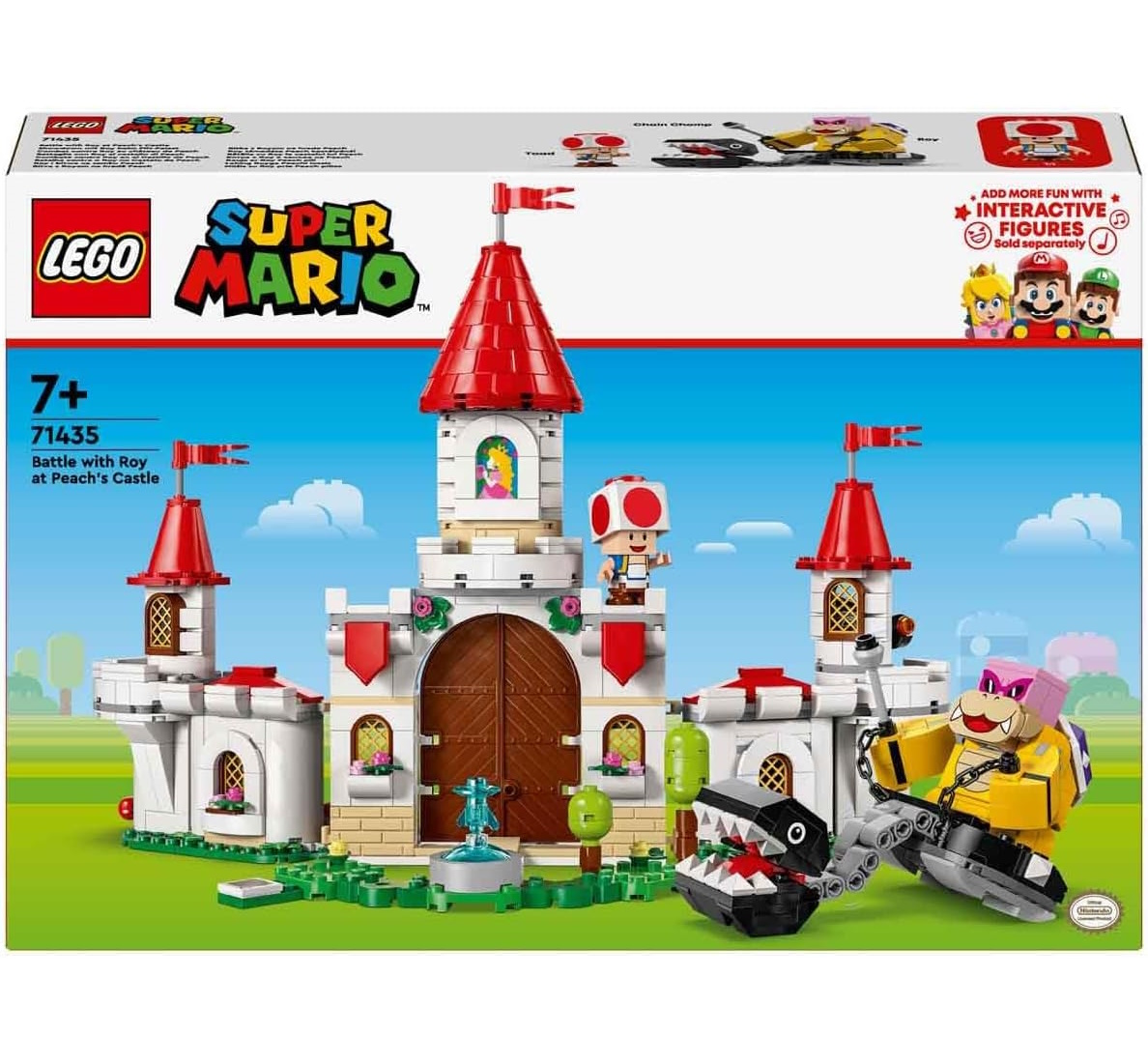Конструктор LEGO Super Mario Битва с Роем в замке Пич 7348 дет. - фото 4