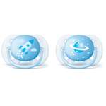 Пустышка Philips Avent ортодонтическая от 0 мес. 2 шт.