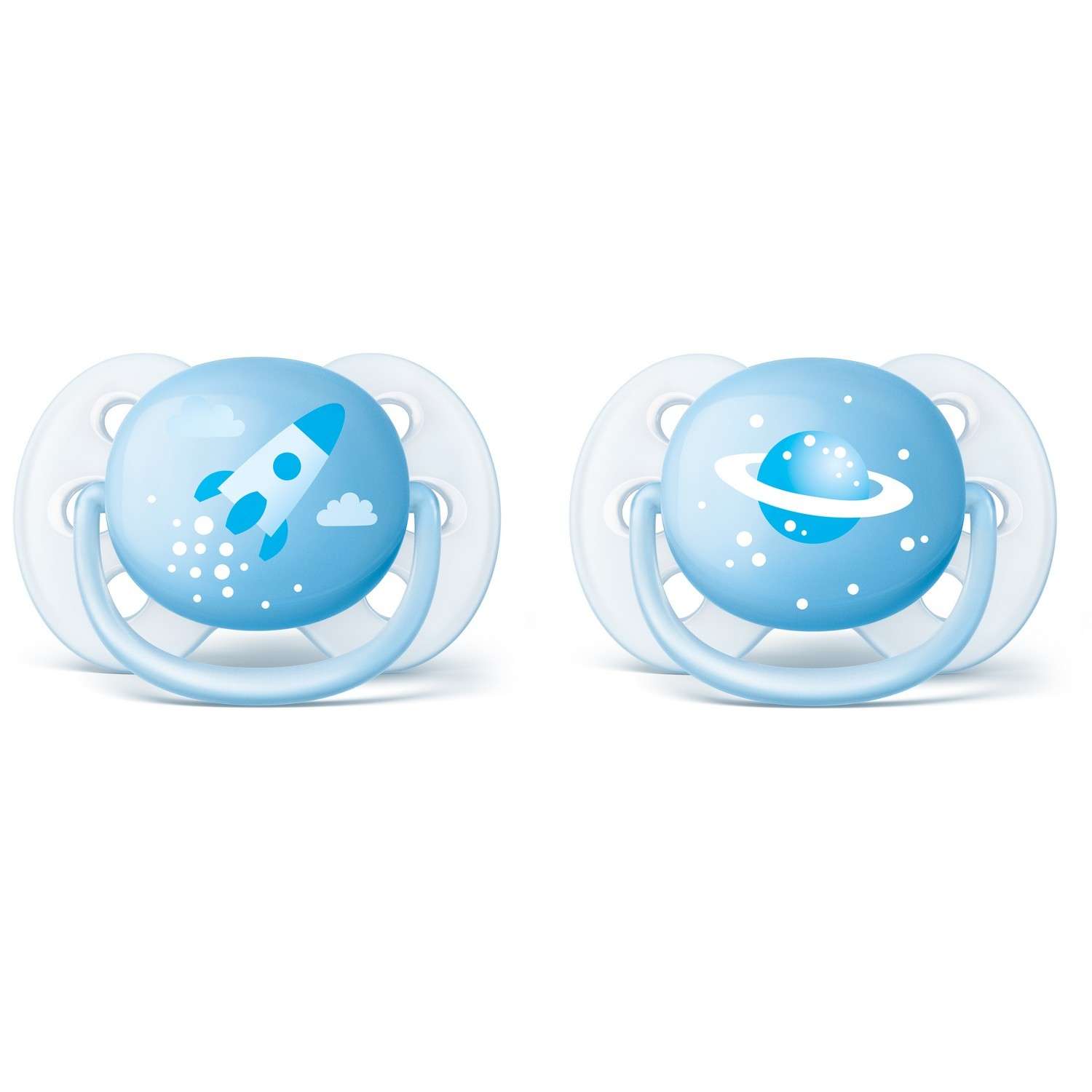 Пустышка Philips Avent ортодонтическая от 0 мес. 2 шт. - фото 1