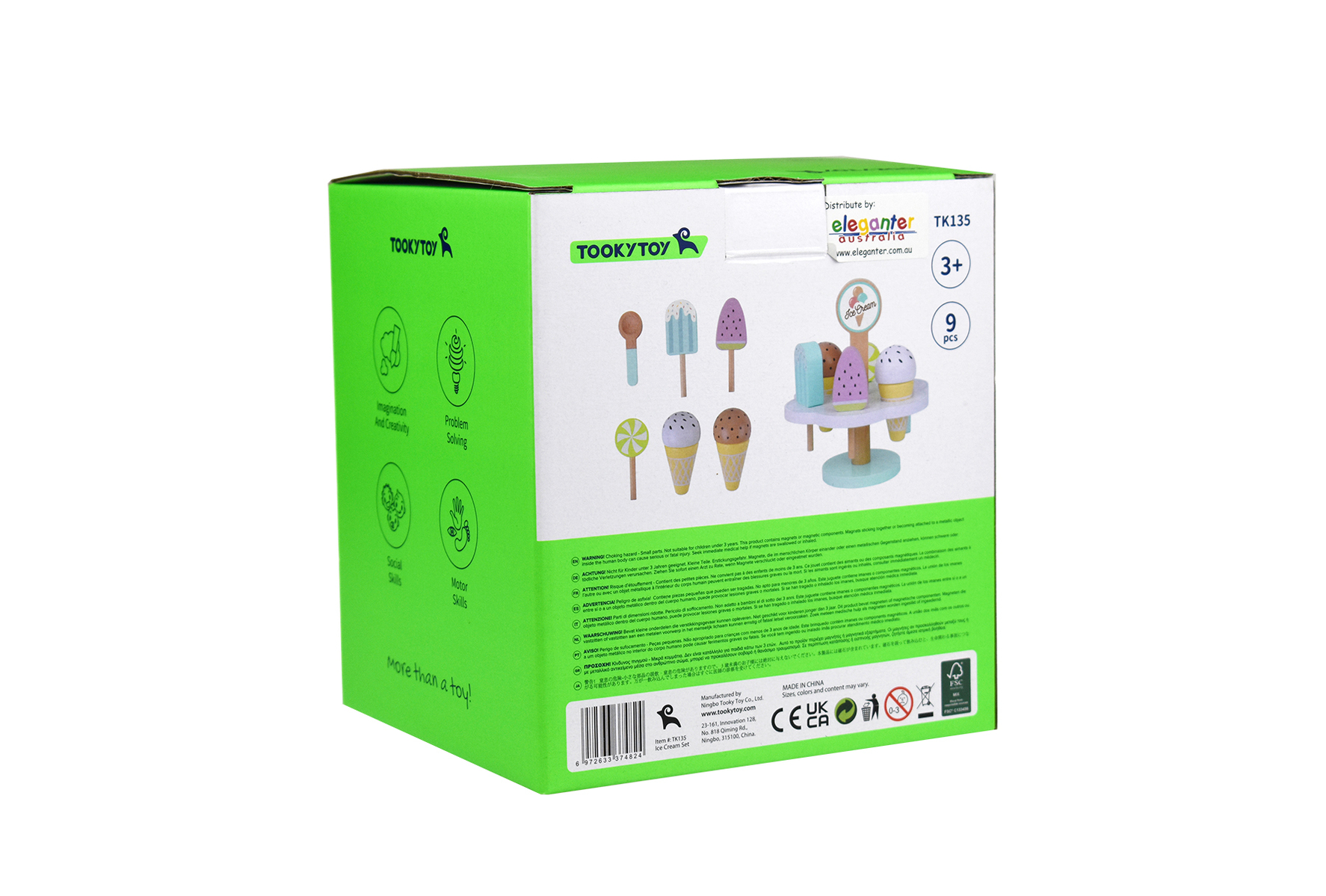 Игровой набор Tooky Toy продукты - фото 8