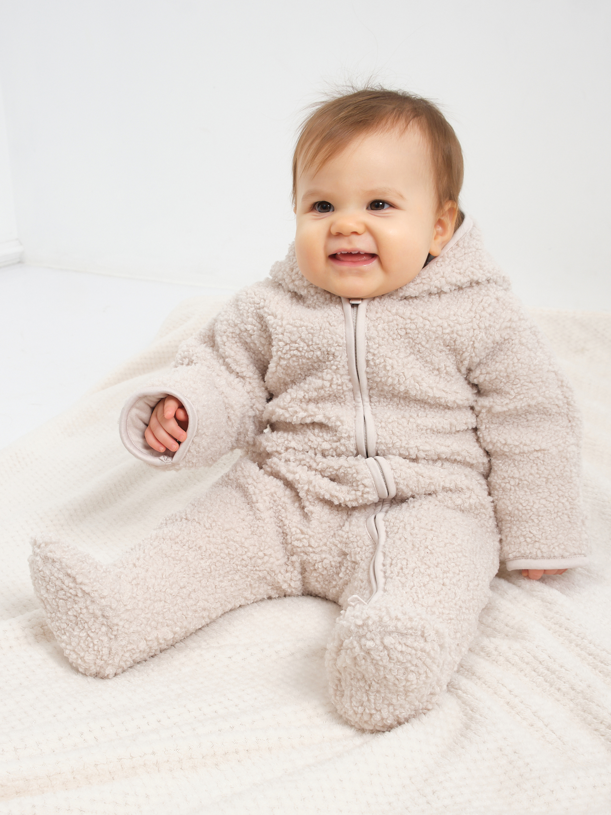 Комбинезон утепленный Crimea Baby OVbear/ beige - фото 11