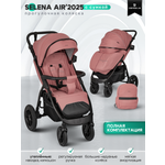 Коляска прогулочная JOVOLA SELENA Air 25 с сумкой розовый