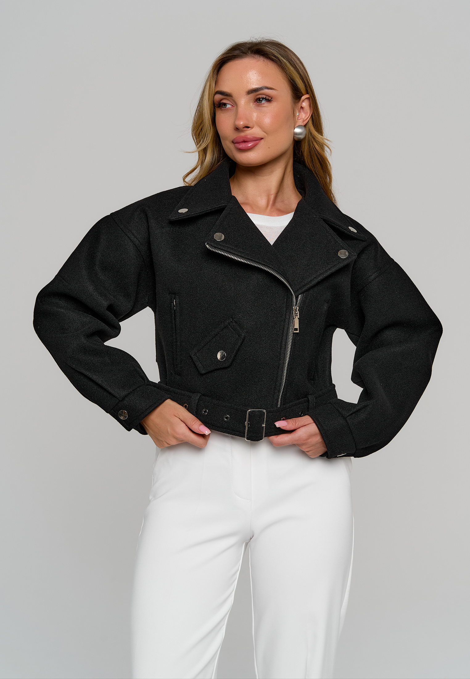 Косуха Stylish AMADEO AJ-8501-черный - фото 12