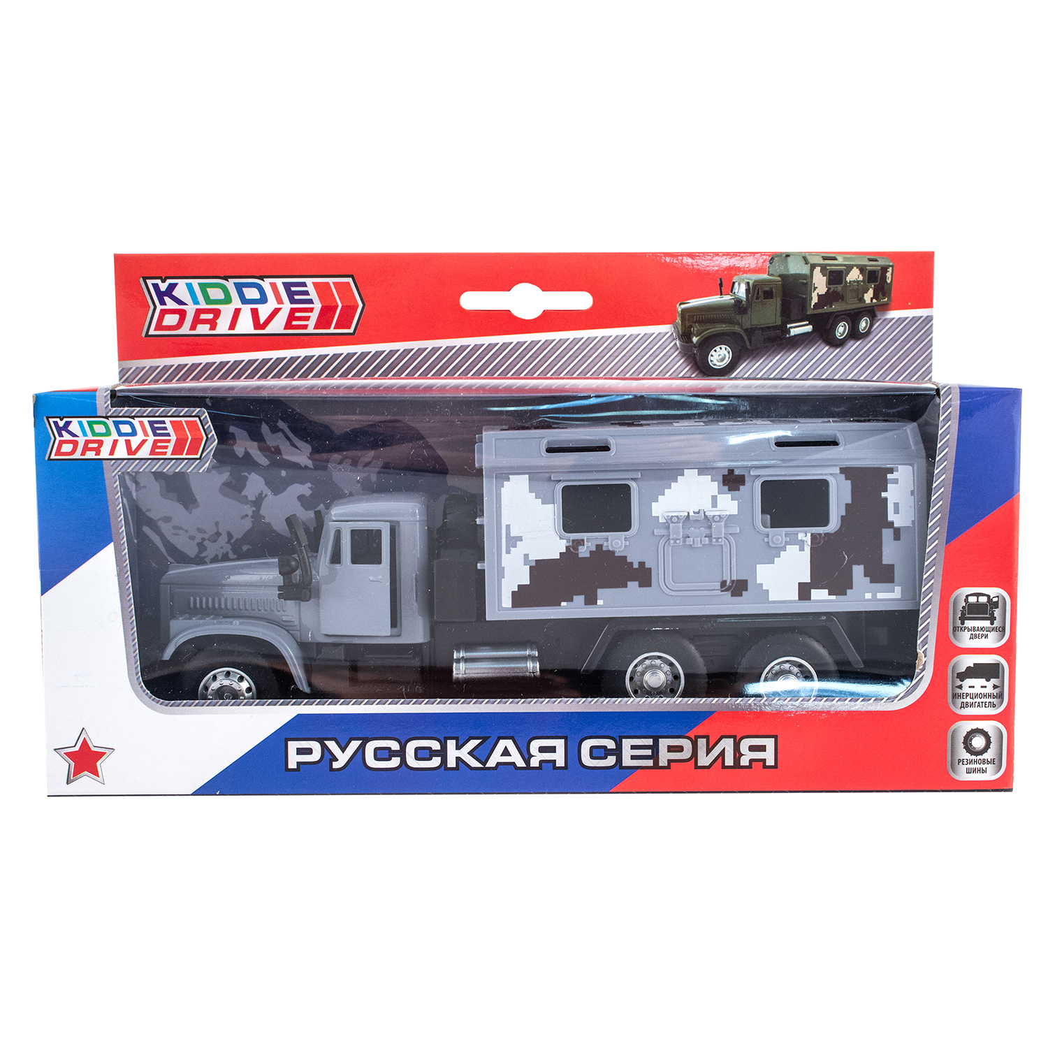 Грузовик KiddieDrive военный 1601713_2 - фото 3