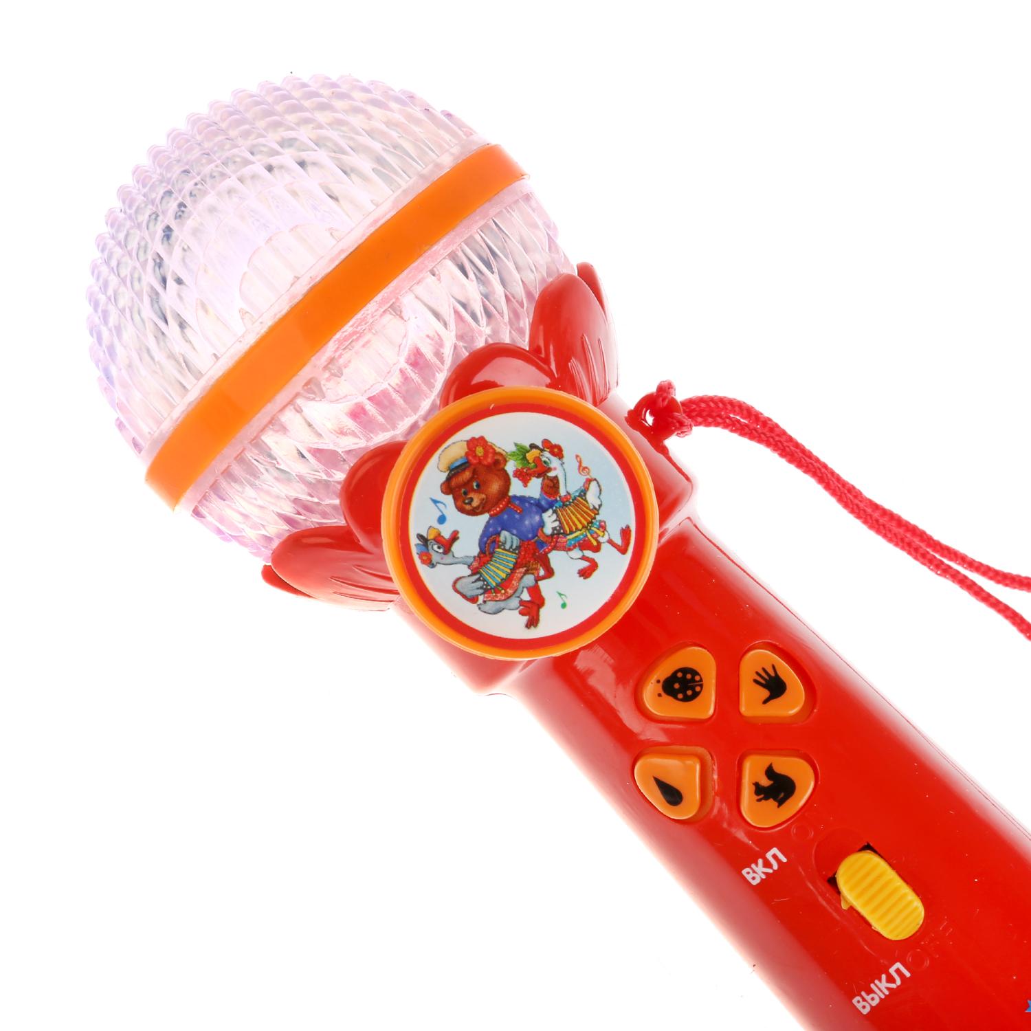 Игрушка музыкальная УМка микрофон - фото 3