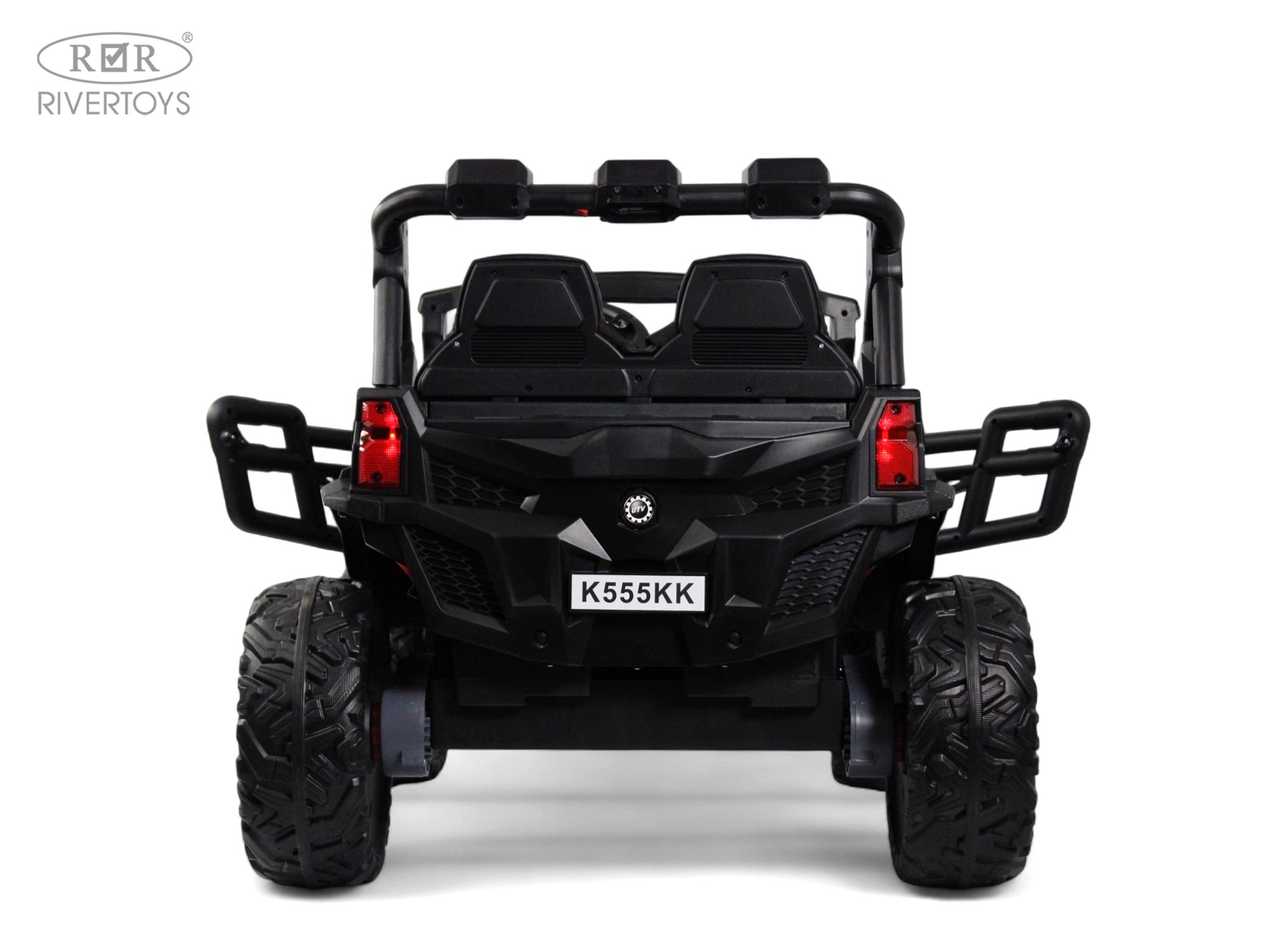 Электромобиль RIVERTOYS K555KK-BUGGY-BLACK С пультом ДУ - фото 2