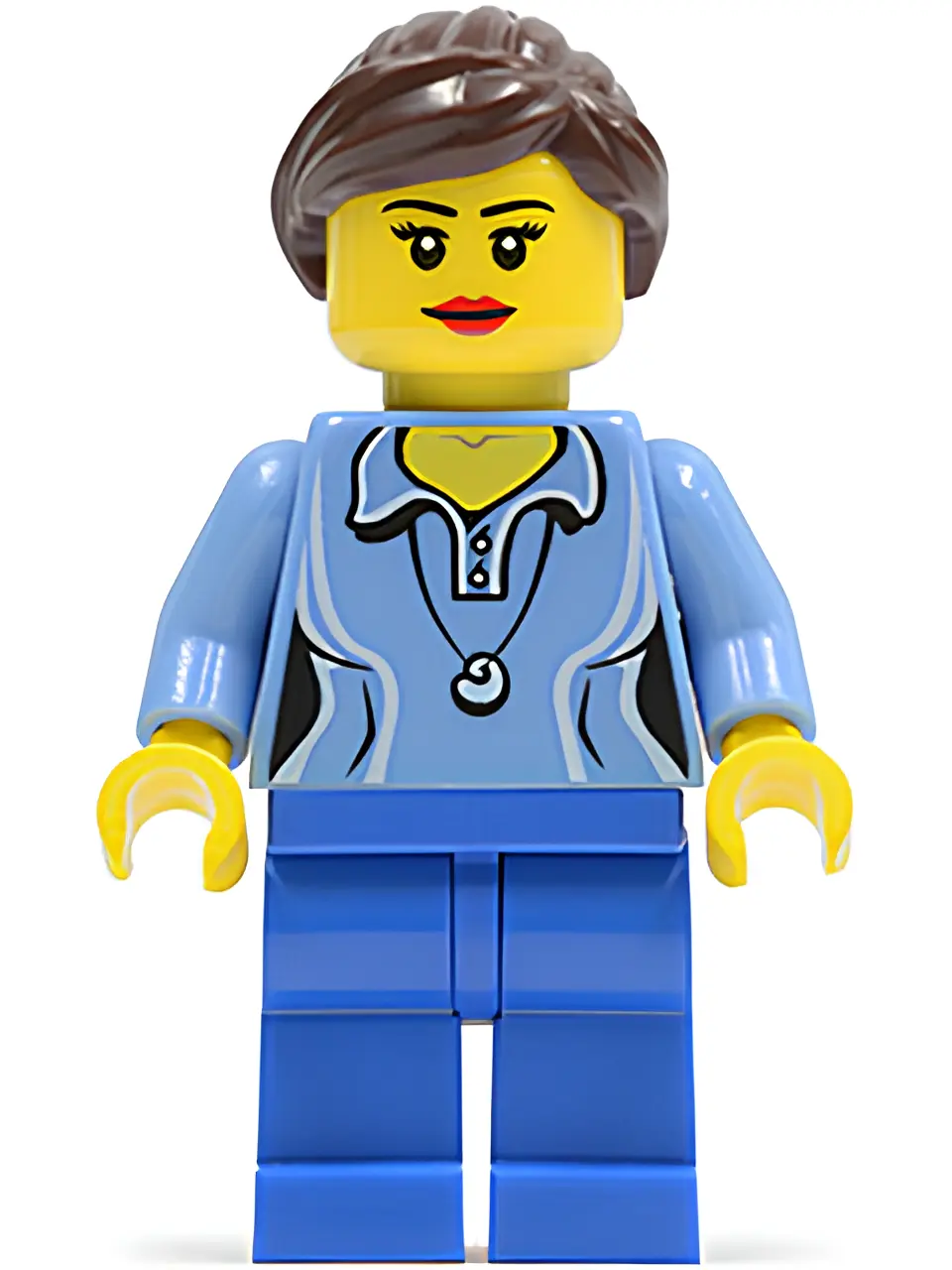 Фигурка LEGO Medium Blue Female - фото 1