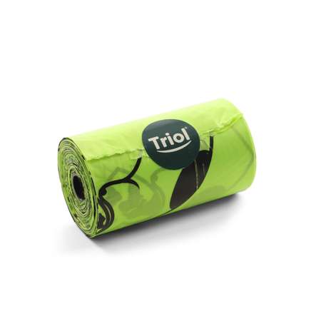 Пакеты для собак Triol Love The Planet биоразлагаемые 32*22см 4рул/15шт