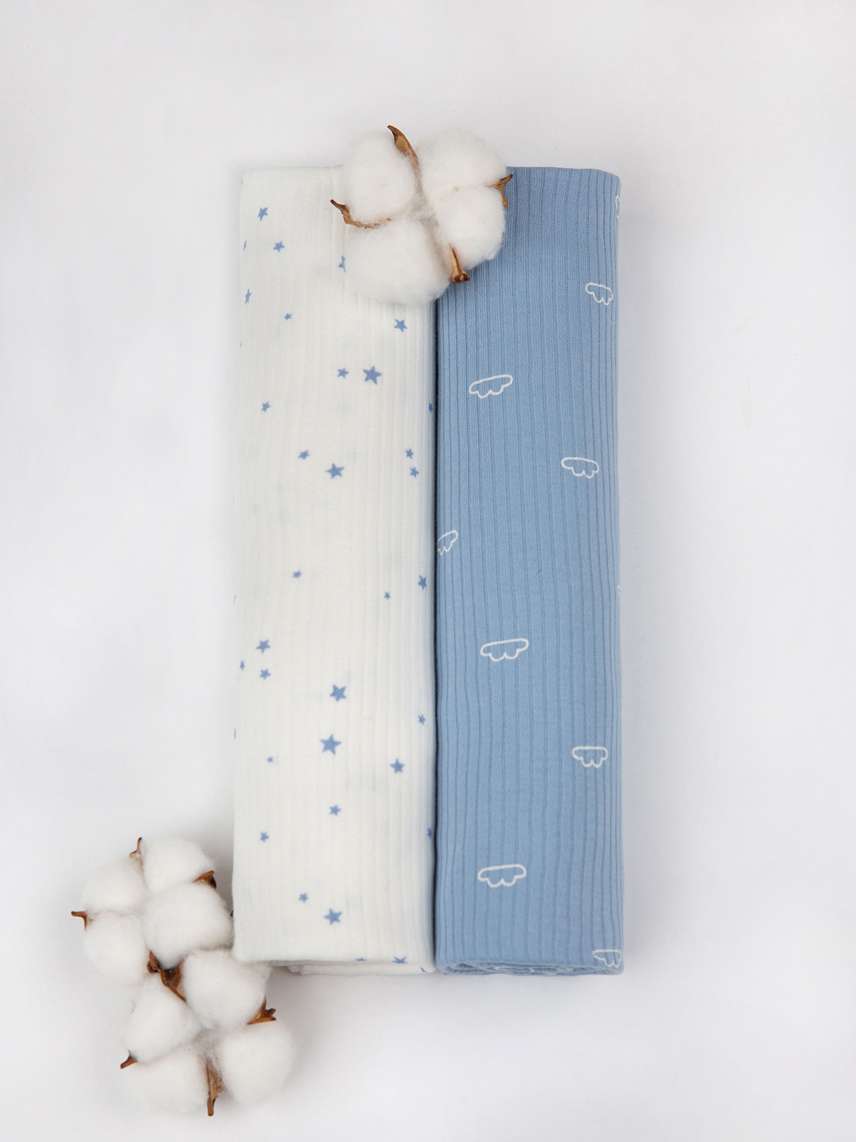 Пелёнка inlovery трикотаж 85х100 см 2 шт. - фото 7