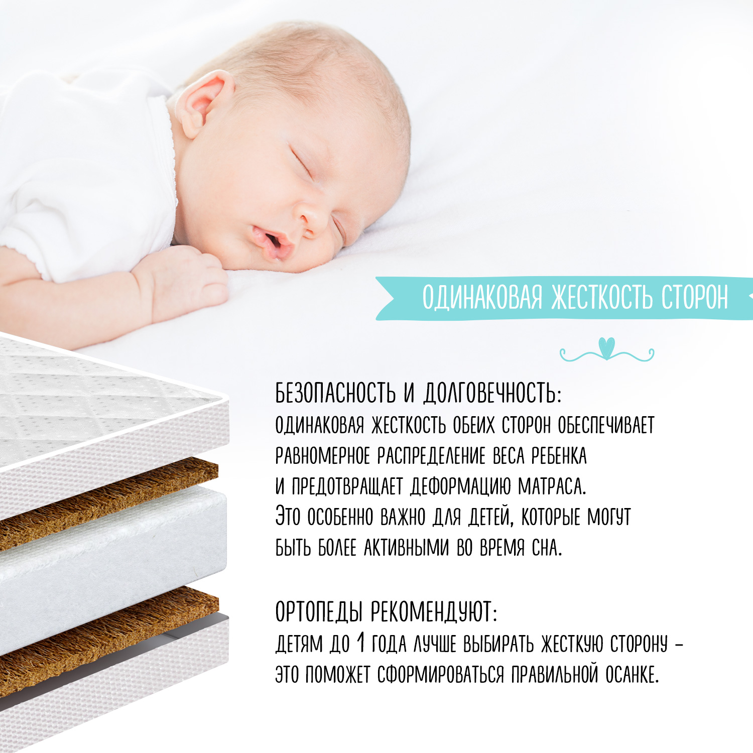 Матрас Babyton Aerato 120х60 - фото 9