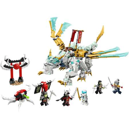 Конструктор LEGO NINJAGO Ледяной дракон Зейна 973 дет.