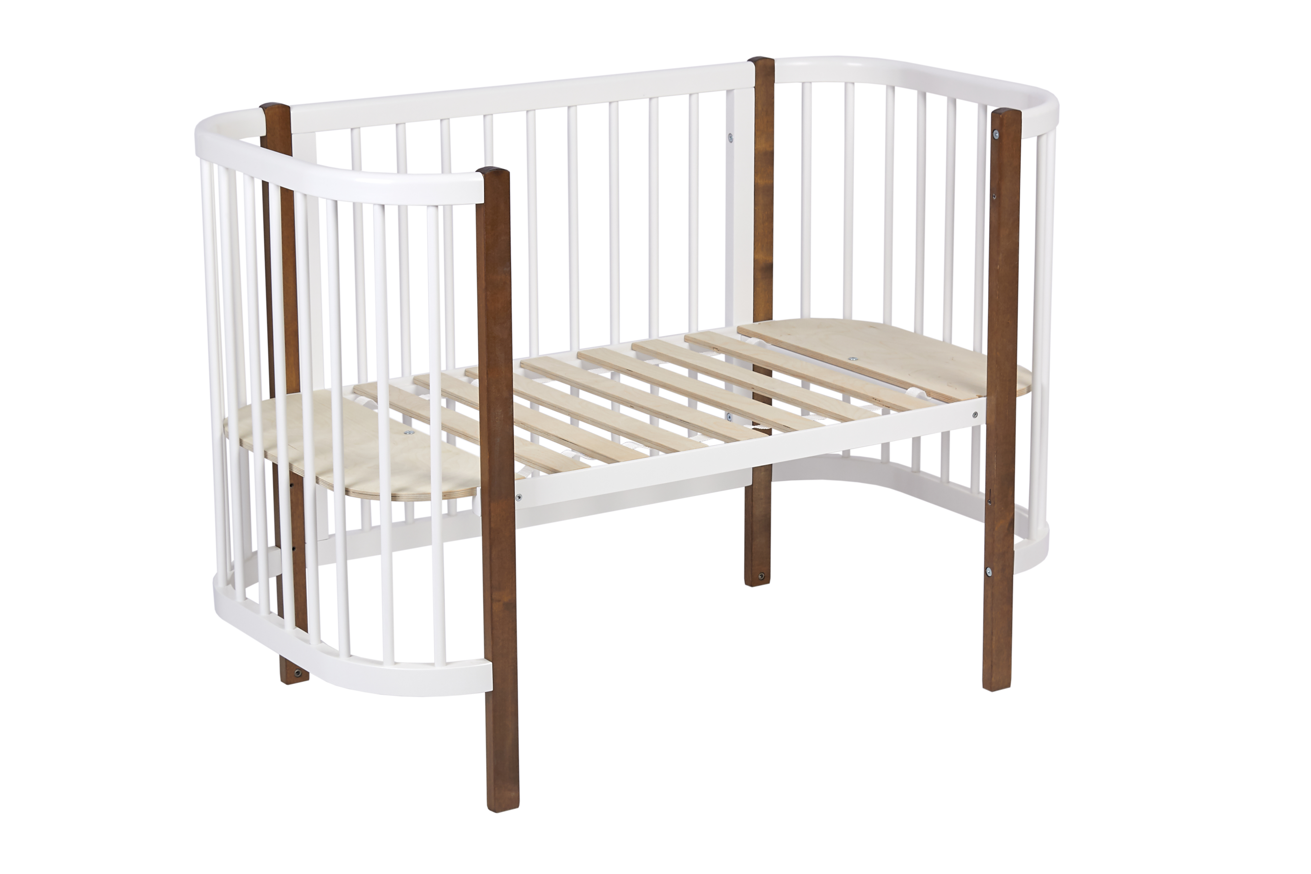 Детская кроватка Polini kids прямоугольная, продольный маятник - фото 8