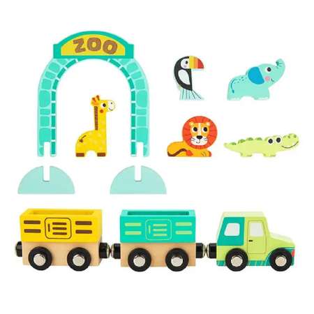 Набор железнодорожный Tooky Toy 30 см