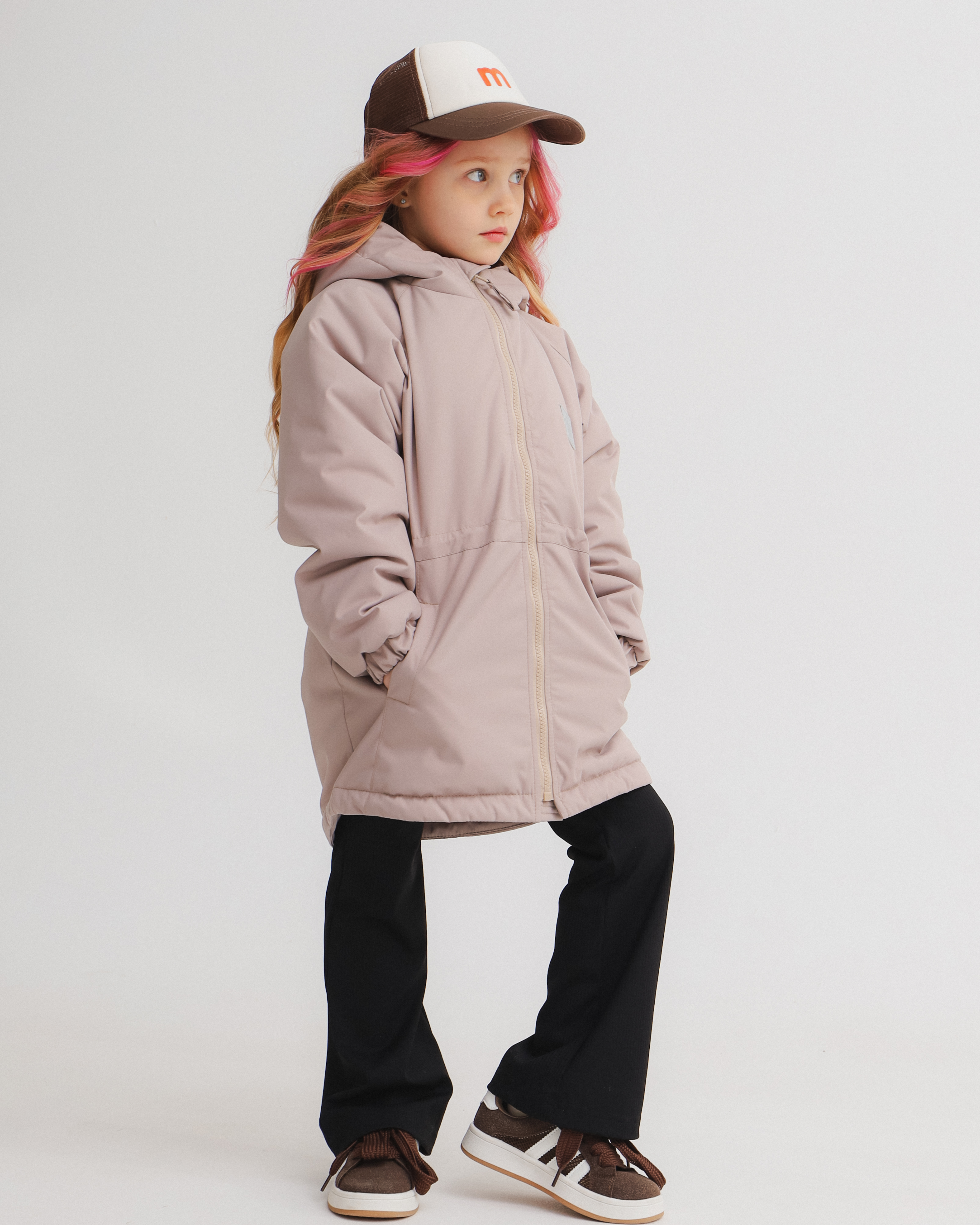 Куртка MINIDINO G-VO-Krt-107/0Куртка демисезонная Квест бежевая детская - фото 4