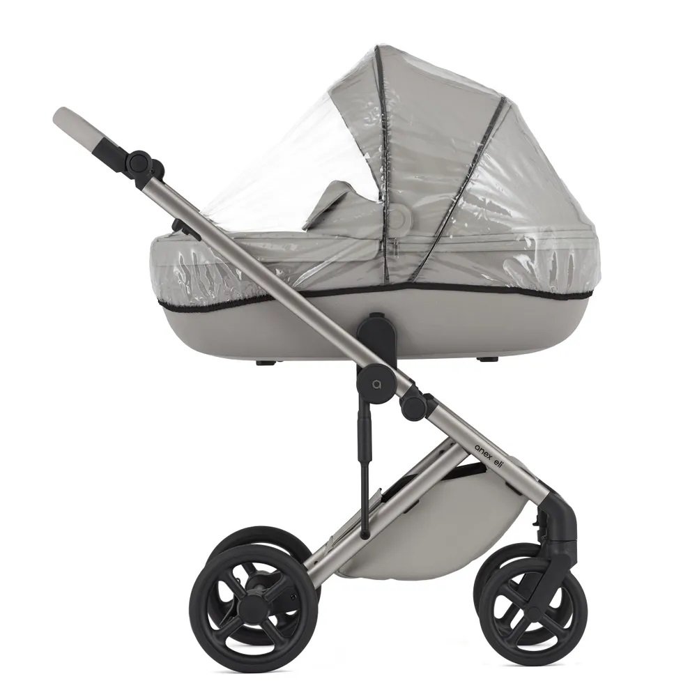 Коляска 2в1 Anex Eli серебряный - фото 6