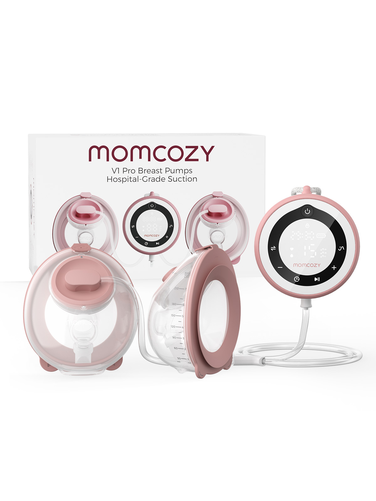 Молокоотсос электрический Momcozy BP137 серия V1 Pro, 2 шт - фото 1