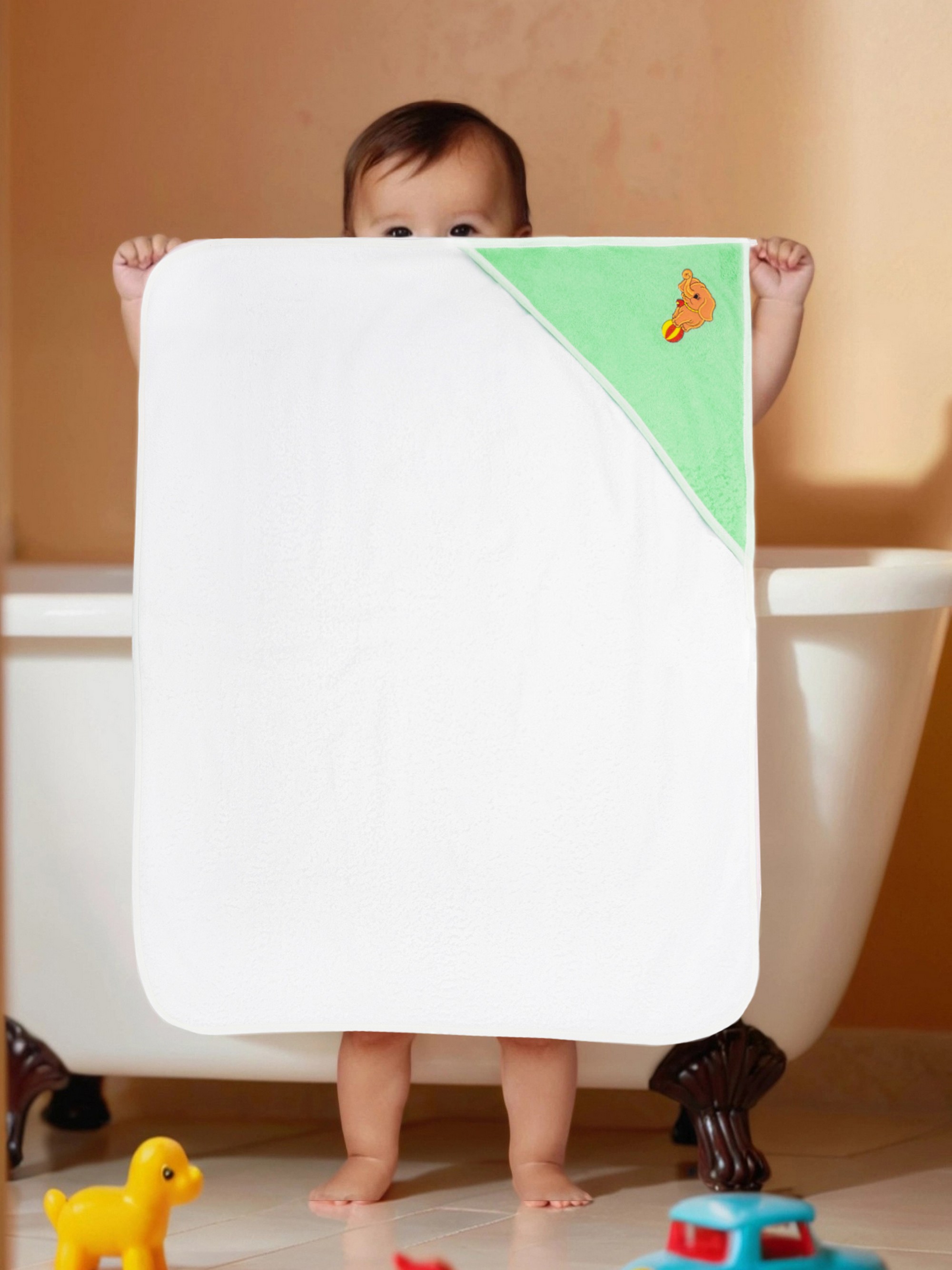 Полотенце уголок Wellness Малыш-00/53_СМ 80 x 100 см 1 шт. - фото 2