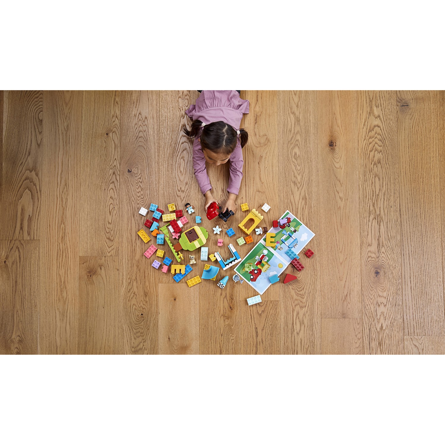 Конструктор LEGO DUPLO Коробка с кубиками 85 дет. - фото 21