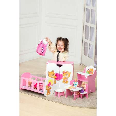 Аксессуар для кукол ViromToys шкаф