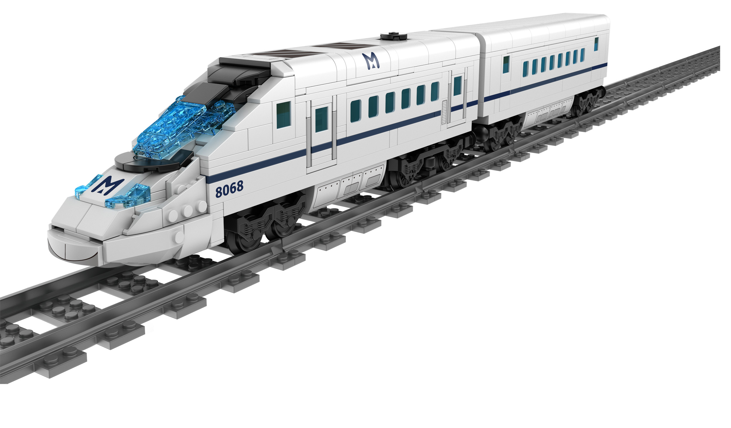 Конструктор Im.Master Поезд 587 дет. - фото 2