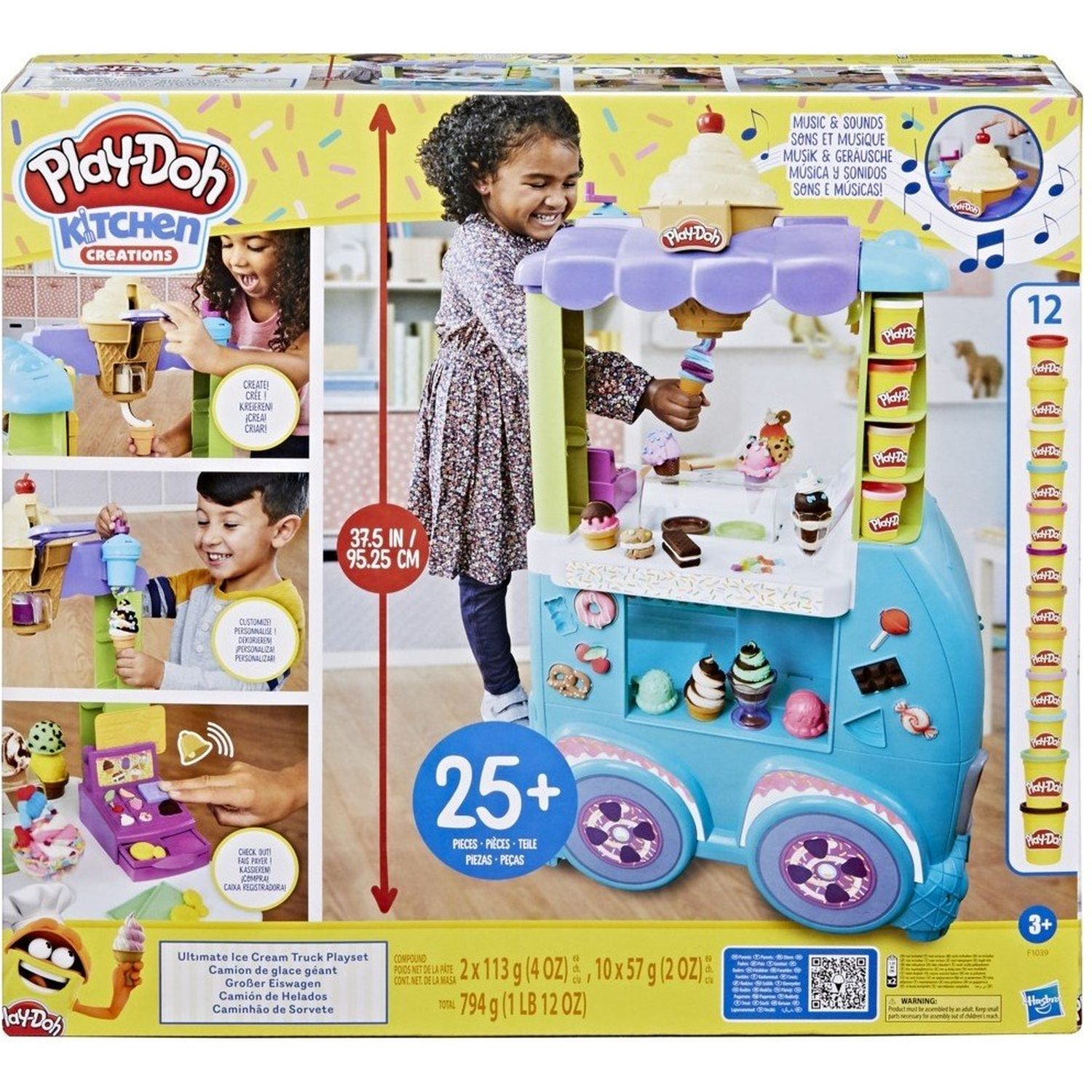 Пластилин Play-Doh Фургон с мороженым - фото 1