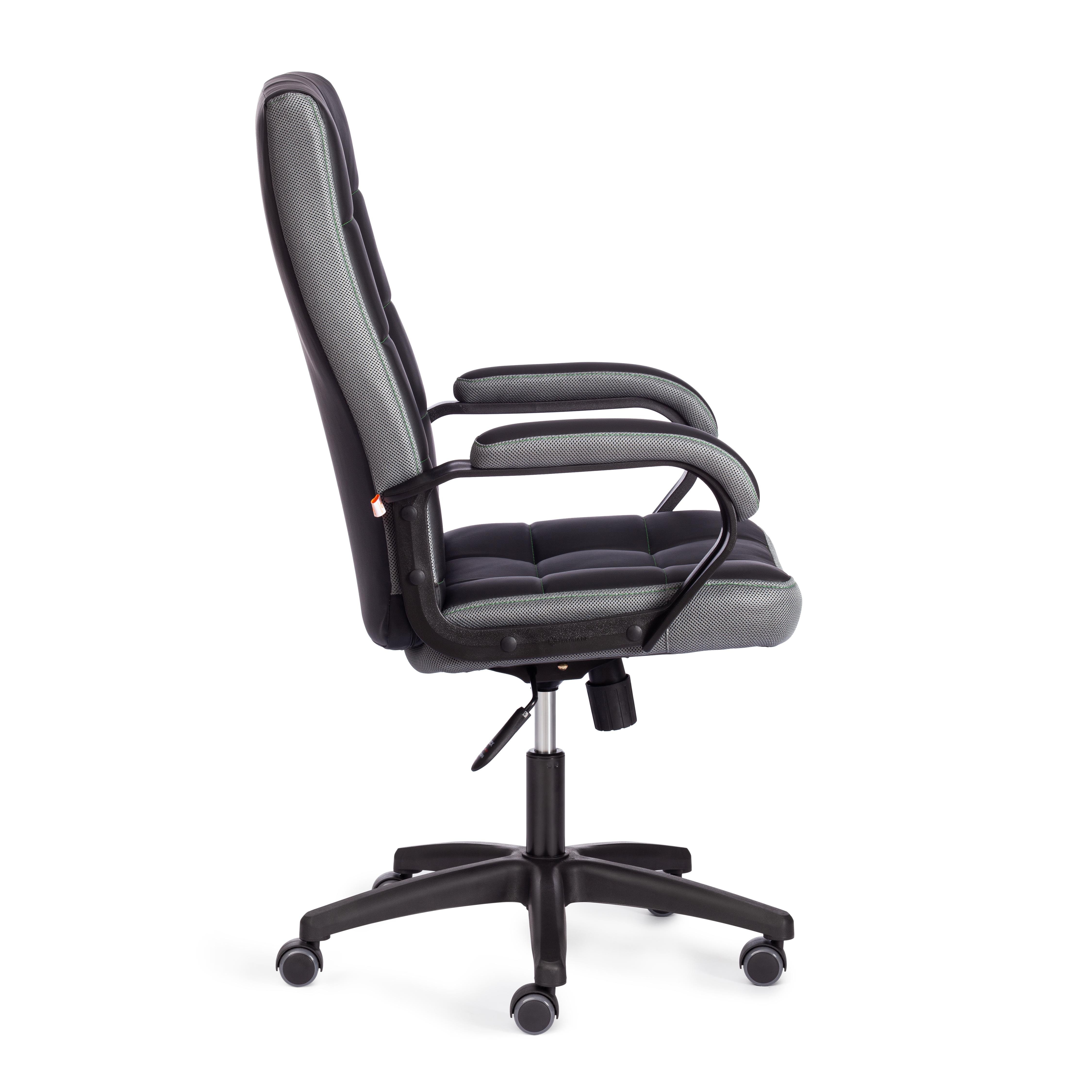 Компьютерное кресло TETCHAIR Тренди черный/серый - фото 2