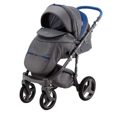 Коляска 2в1 BeBe-mobile серый