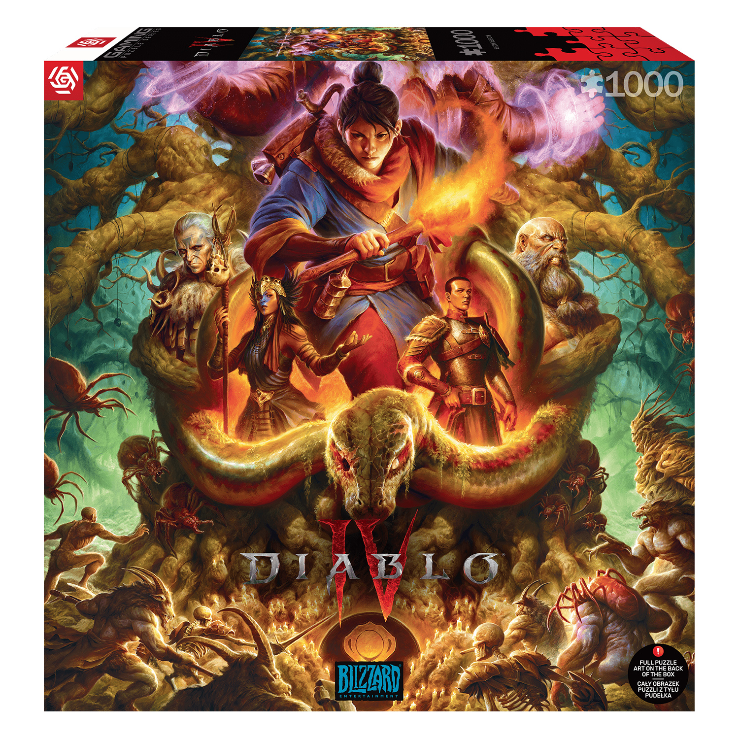 Пазл Good Loot Diablo IV Horadrim - 1000 эл классический - фото 11