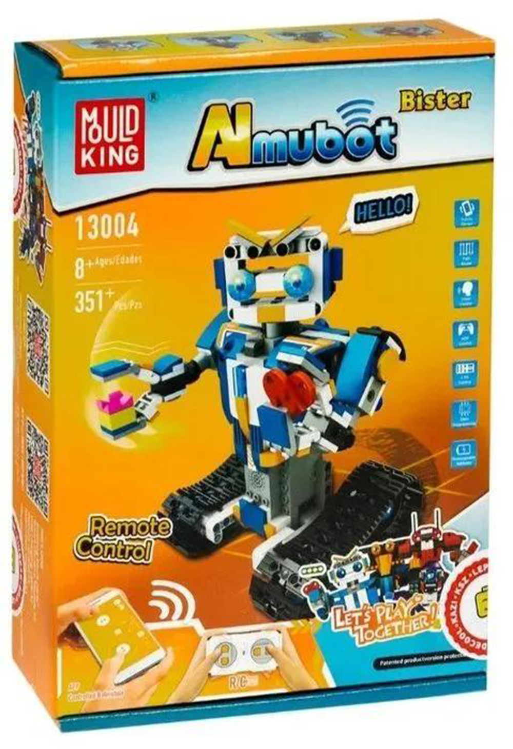 Конструктор Mould King Гусеничный робот-воин - фото 9