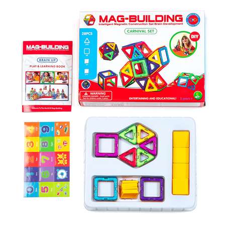 Конструктор EziKIDS магнитный