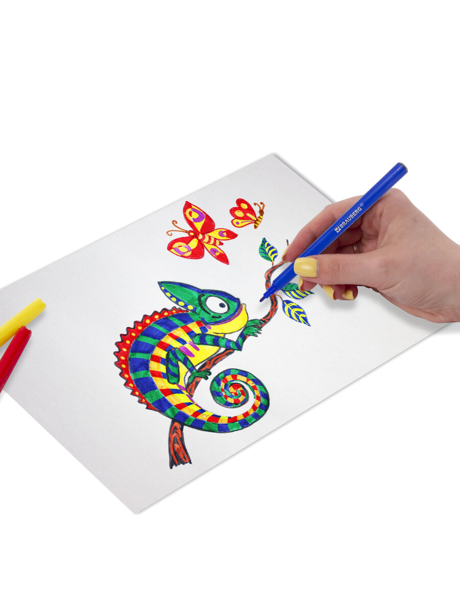 Фломастеры Brauberg 12 цв. - фото 13