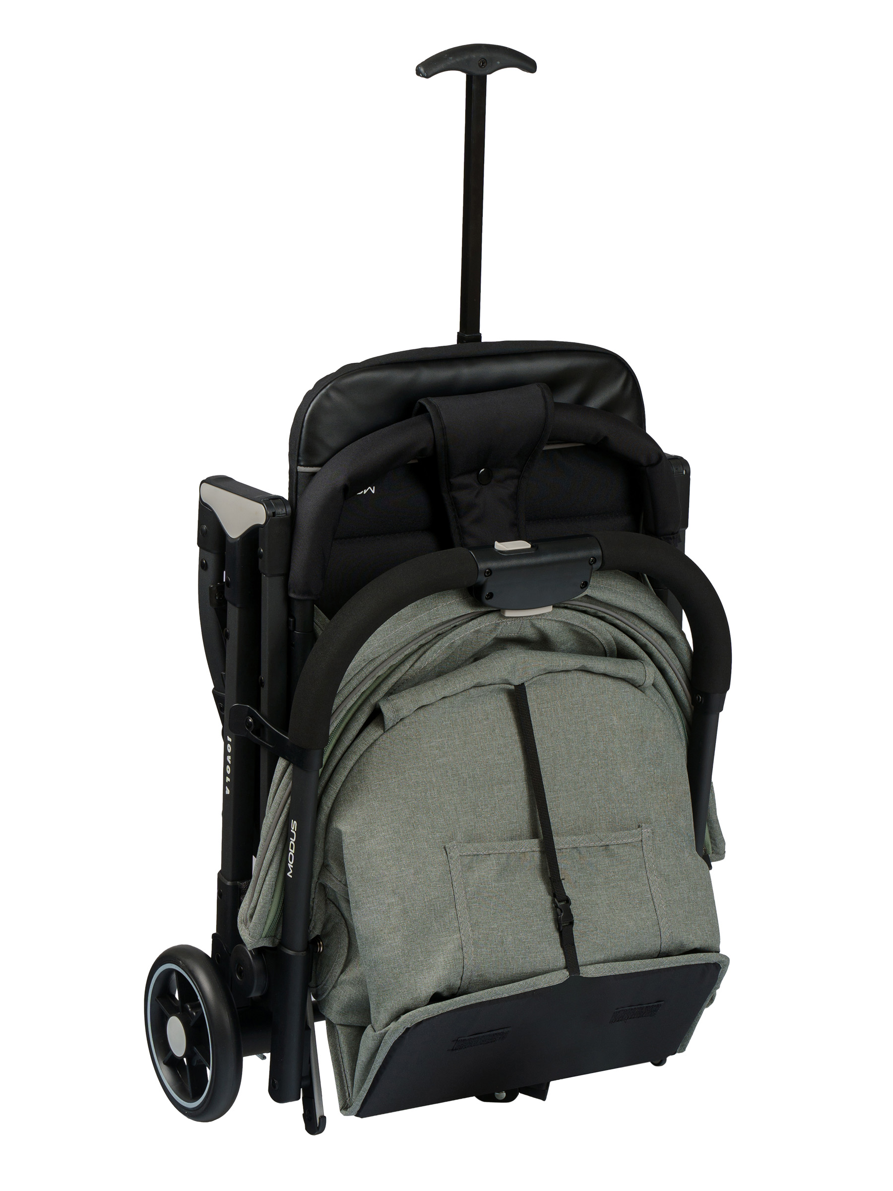Коляска прогулочная JOVOLA MODUS для путешествий зеленый - фото 18